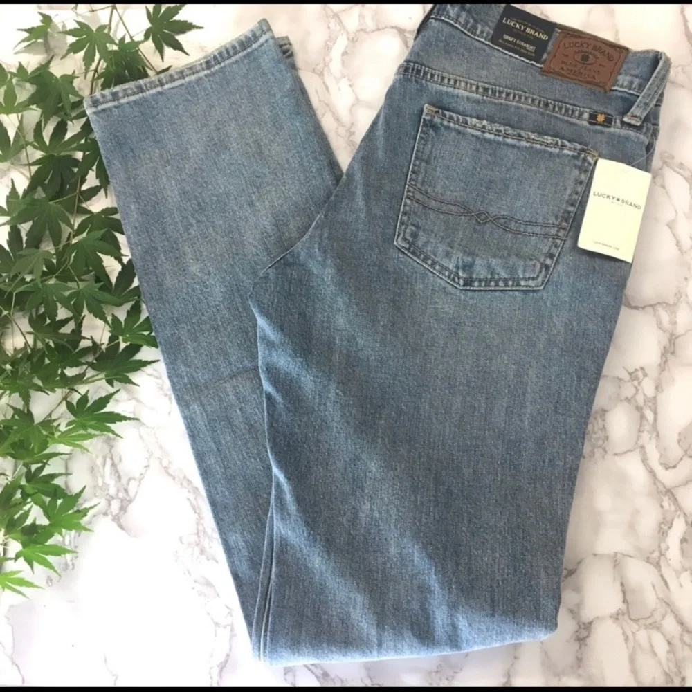 Lucky Brand Sweet Straight Distressed Jeans - Picture 2 of 7